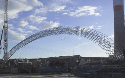 莱西大型网架结构